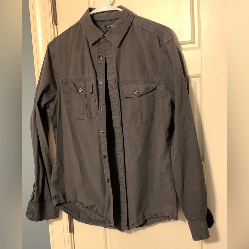 🪴Men’s Apt.9 Long-sleeve Button-down Shirt